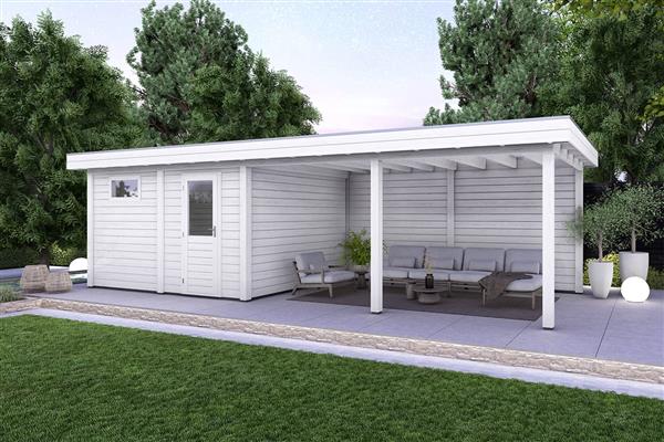 Grote foto tuinhuis smart serie 400 x 400 400 cm tuin en terras tuinhuisjes en blokhutten
