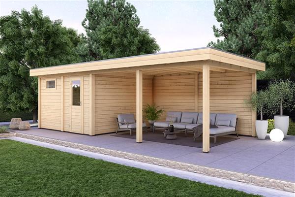 Grote foto tuinhuis smart serie 400 x 400 400 cm tuin en terras tuinhuisjes en blokhutten