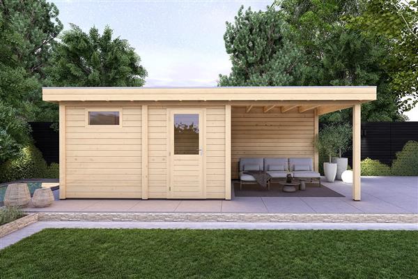 Grote foto tuinhuis smart serie 400 x 400 300 cm tuin en terras tuinhuisjes en blokhutten