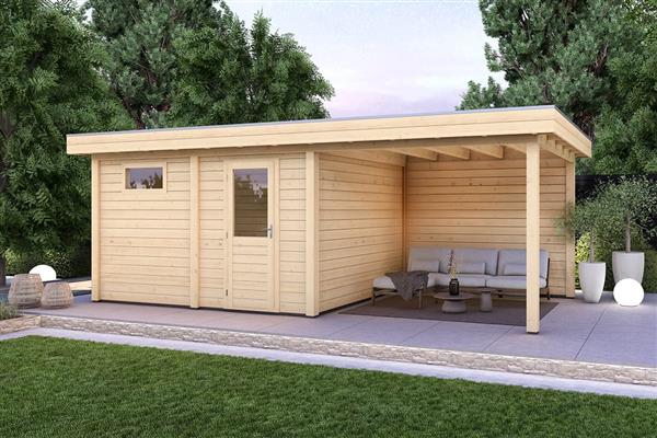 Grote foto tuinhuis smart serie 400 x 400 300 cm tuin en terras tuinhuisjes en blokhutten