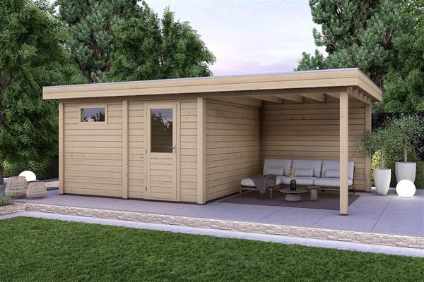 Grote foto tuinhuis smart serie 400 x 400 300 cm tuin en terras tuinhuisjes en blokhutten