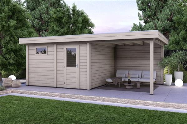 Grote foto tuinhuis smart serie 400 x 400 300 cm tuin en terras tuinhuisjes en blokhutten