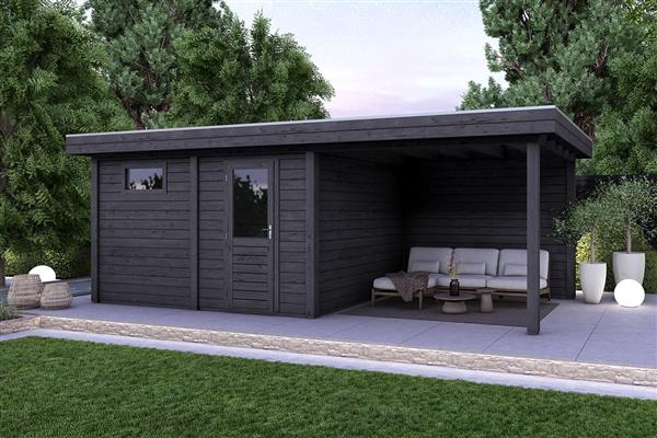 Grote foto tuinhuis smart serie 400 x 400 300 cm tuin en terras tuinhuisjes en blokhutten