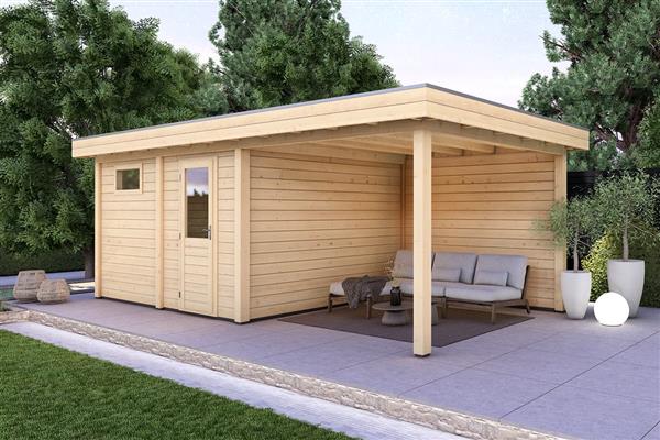 Grote foto tuinhuis smart serie 400 x 400 300 cm tuin en terras tuinhuisjes en blokhutten