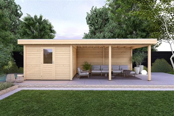 Grote foto tuinhuis smart serie 300 x 250 500 cm tuin en terras tuinhuisjes en blokhutten