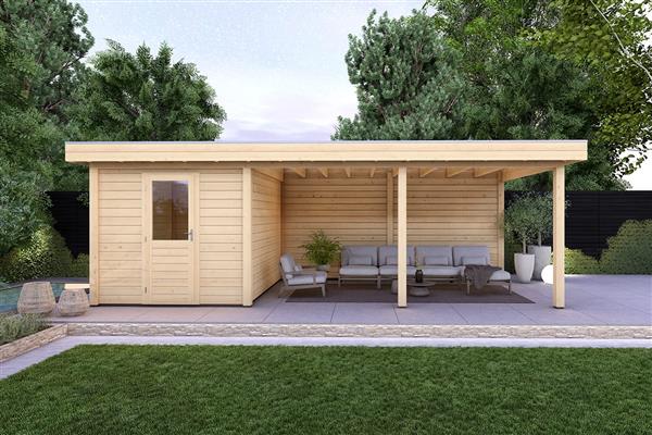 Grote foto tuinhuis smart serie 250 x 350 400 cm tuin en terras tuinhuisjes en blokhutten
