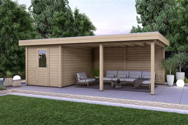 Grote foto tuinhuis smart serie 250 x 350 400 cm tuin en terras tuinhuisjes en blokhutten