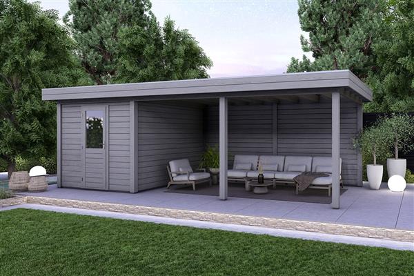 Grote foto tuinhuis smart serie 250 x 350 400 cm tuin en terras tuinhuisjes en blokhutten