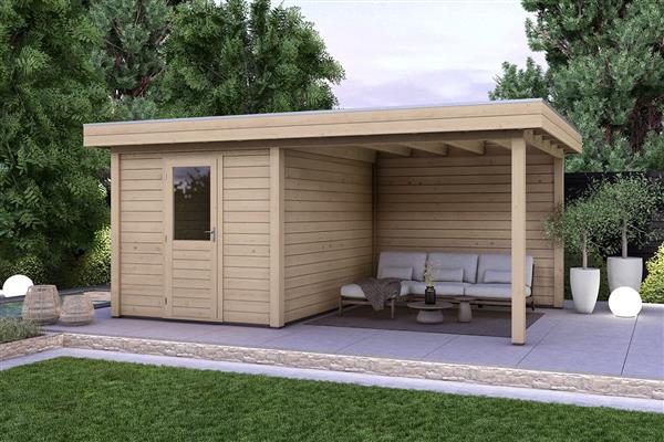 Grote foto tuinhuis smart serie 250 x 400 300 cm tuin en terras tuinhuisjes en blokhutten
