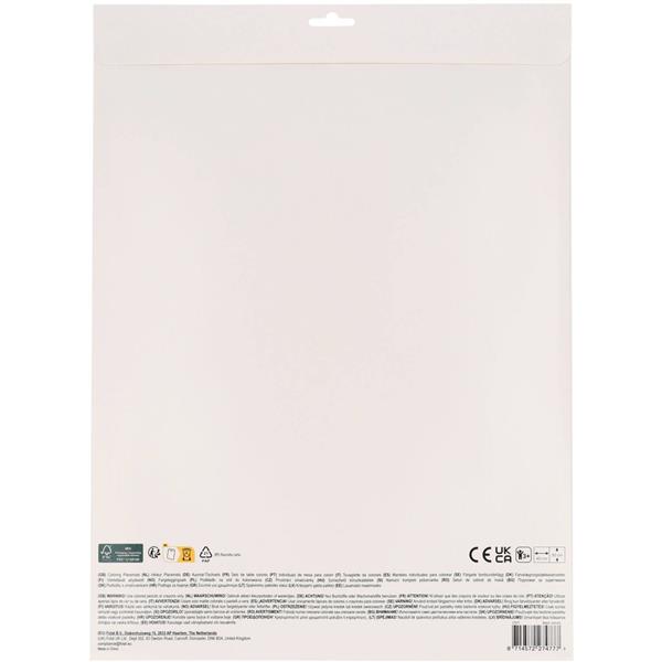 Grote foto piraat placemats met activiteiten 40cm 6st verzamelen overige verzamelingen