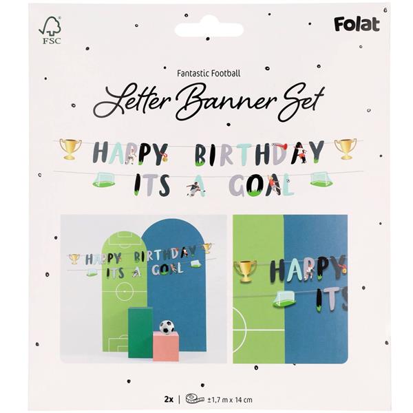 Grote foto happy birthday slinger voetbal it a goal 1 5m verzamelen overige verzamelingen