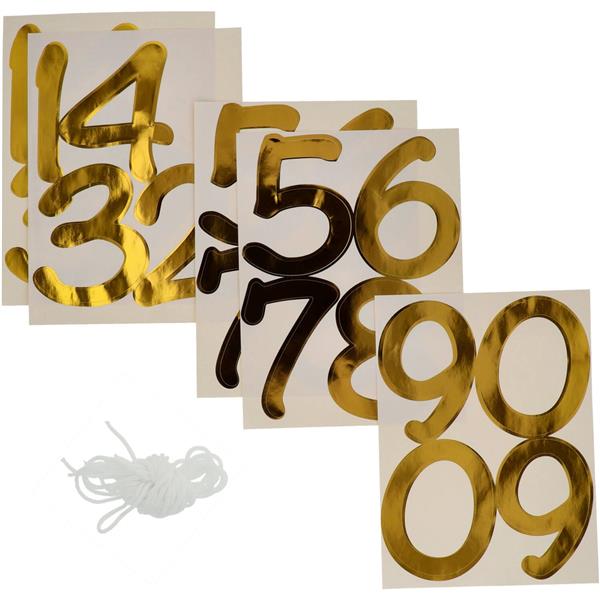 Grote foto happy birthday banner zwart goud 1 6m verzamelen overige verzamelingen