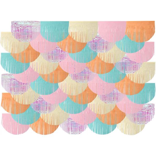 Grote foto gekleurde wanddecoratie pastel 2m verzamelen overige verzamelingen
