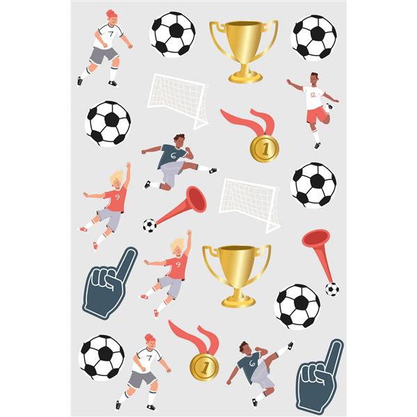 Grote foto voetbal nep tattoos 25st verzamelen overige verzamelingen