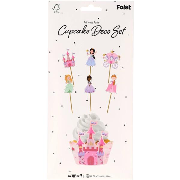 Grote foto prinsessen cupcake toppers 6st verzamelen overige verzamelingen