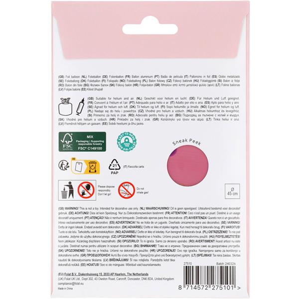 Grote foto happy birthday helium ballon paarden leeg 45cm verzamelen overige verzamelingen