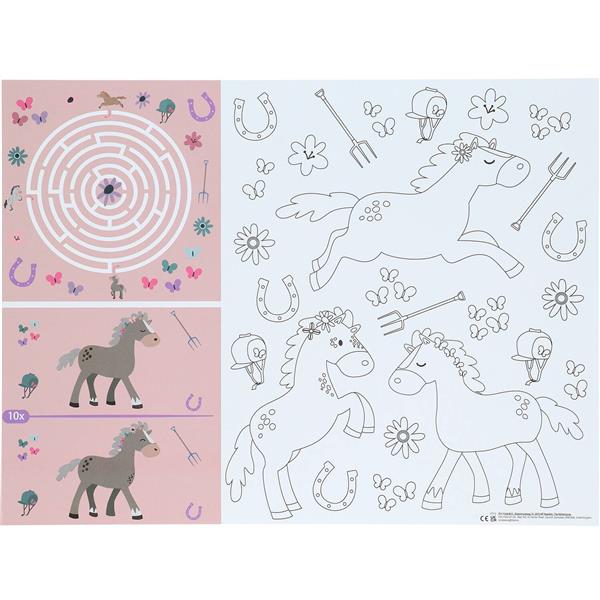 Grote foto paard placemats 40cm 6st verzamelen overige verzamelingen