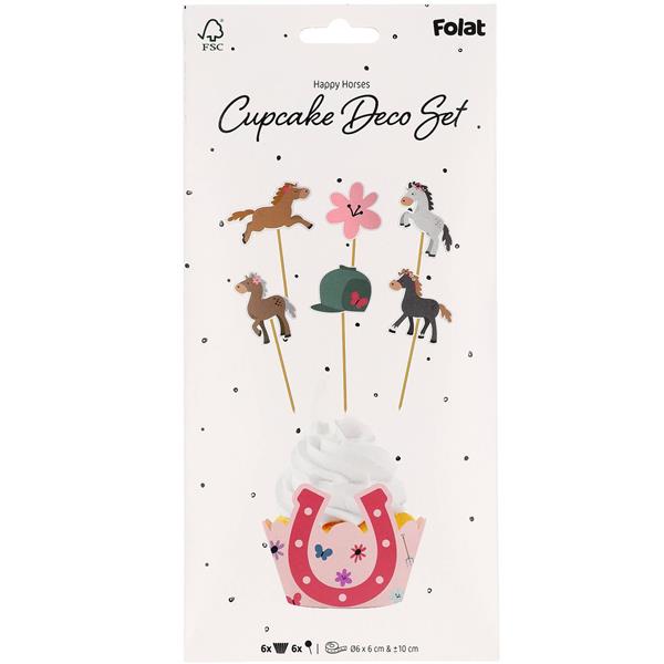 Grote foto paard cupcake toppers 12 delig verzamelen overige verzamelingen