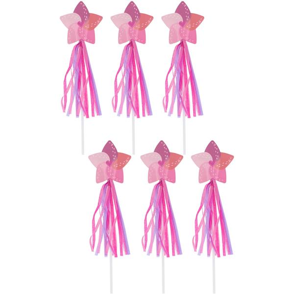 Grote foto roze toverstaf 26cm 6st verzamelen overige verzamelingen