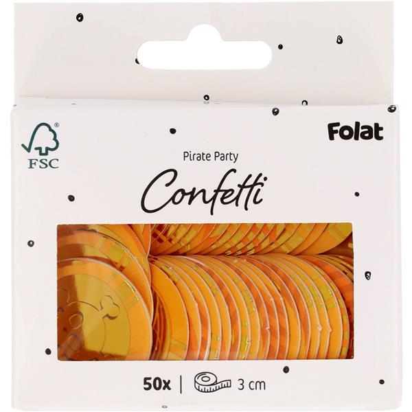 Grote foto gouden confetti munten 50st verzamelen overige verzamelingen