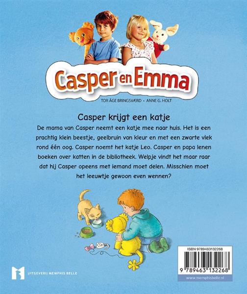 Grote foto casper krijgt een katje casper en emma boeken jeugd 13 jaar en ouder