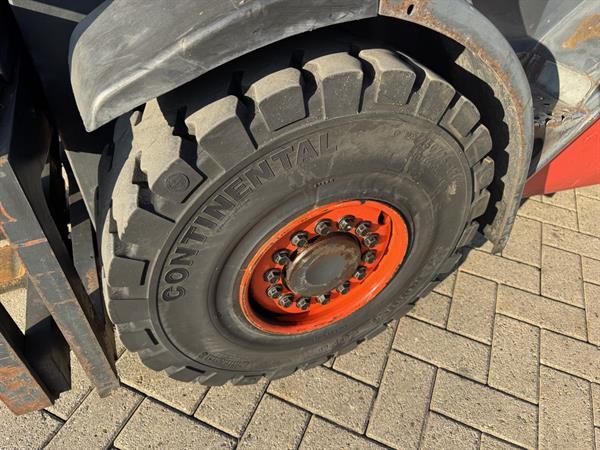 Grote foto heftruck linde h35d triplo550 freelift sideshift 2007 vw diesel agrarisch heftrucks