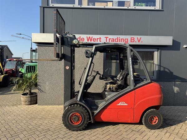 Grote foto heftruck linde h35d triplo550 freelift sideshift 2007 vw diesel agrarisch heftrucks