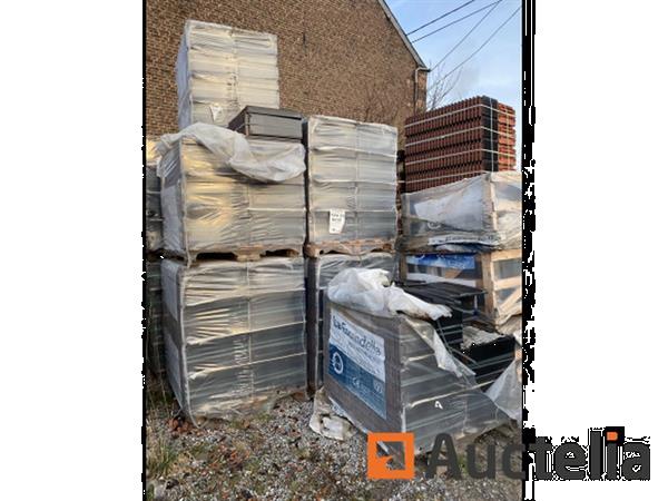 Grote foto escandella wenen galaxy zwarte engob e tegelset 139m2 120rd 104rg doe het zelf en verbouw onderdelen en accessoires