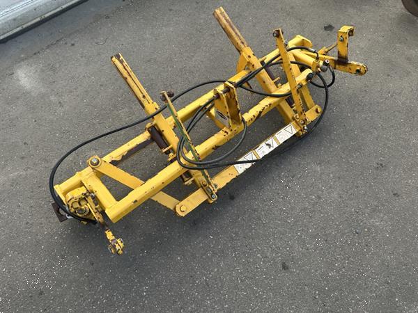 Grote foto rumptstad rsq2000 schoffelmachine 6 rijig met 7 elementen en hydraulische fronthef agrarisch onkruidbestrijding