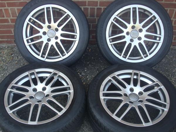 Grote foto 17 inch audi rs 4 velgen en banden steek 5x112 auto onderdelen banden en velgen
