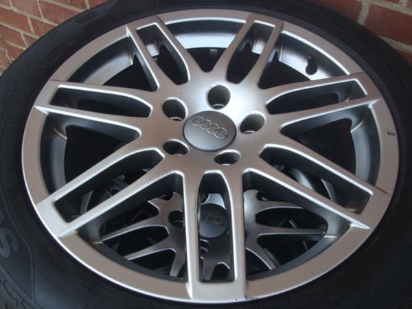 Grote foto 17 inch audi rs 4 velgen en banden steek 5x112 auto onderdelen banden en velgen