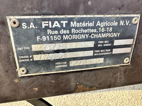 Grote foto fiat 80 90 agrarisch tractoren