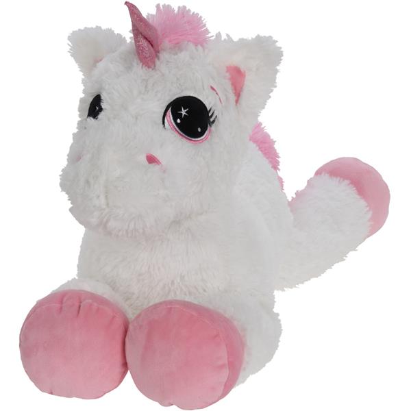 Grote foto eenhoorn pluche knuffel wit 70cm kinderen en baby knuffels en pluche