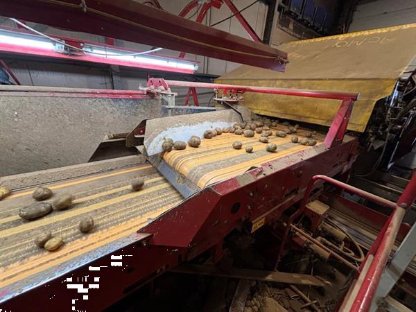 Grote foto grimme rh24 60 combi stortbunker met voorsorteerder en inspectietafel agrarisch kisten