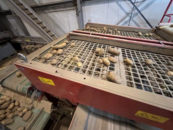 Grote foto grimme rh24 60 combi stortbunker met voorsorteerder en inspectietafel agrarisch kisten