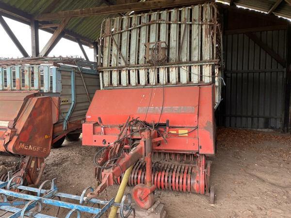Grote foto 2 stuks mengele opraapwagen agrarisch opraapwagens