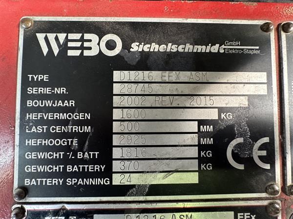 Grote foto d 1216 asm atex ex 2g zone 1 doe het zelf en verbouw hefwerktuigen