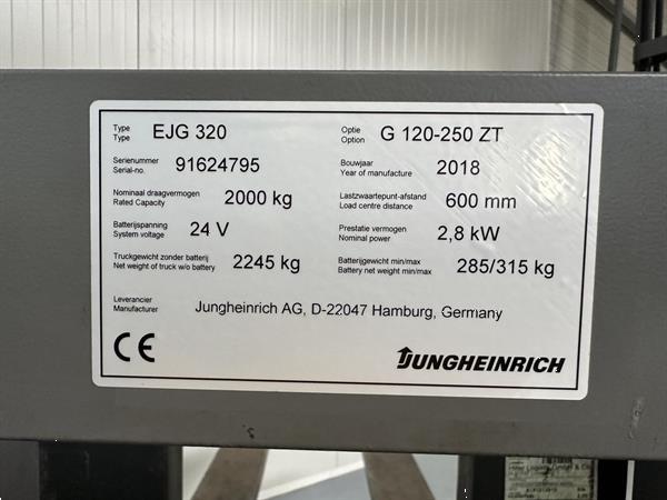 Grote foto ejg 320 2.0 t 600 mm demo doe het zelf en verbouw hefwerktuigen