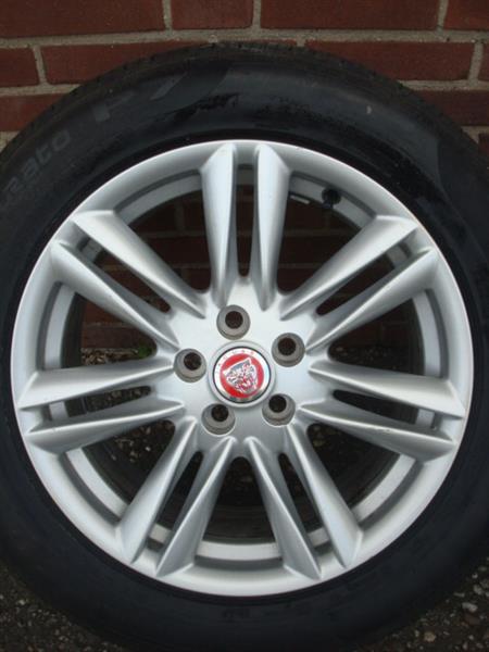 Grote foto 17 originele dubel spak jaguar xf type 5x108 auto onderdelen banden en velgen