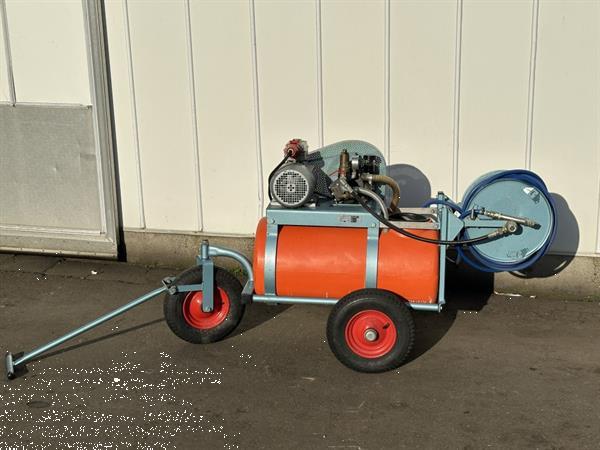 Grote foto empas 30 40 100e spuitwagen 100 liter met haspel agrarisch onkruidbestrijding