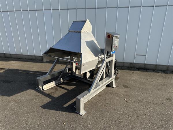 Grote foto kistenkantelaar rvs voor 120 cm brede kisten agrarisch tuinbouw