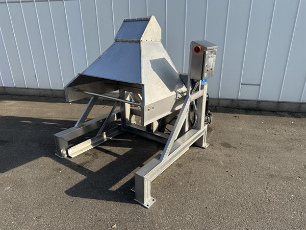 Grote foto kistenkantelaar rvs voor 120 cm brede kisten agrarisch tuinbouw