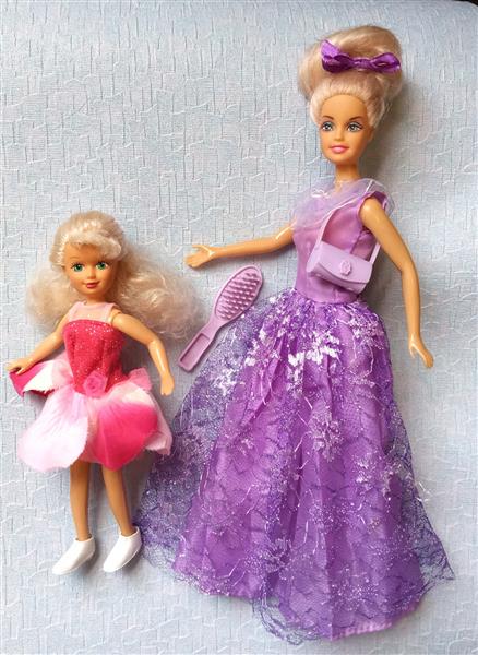 Grote foto tienerpop df met dochter barbie pop6 verzamelen poppen