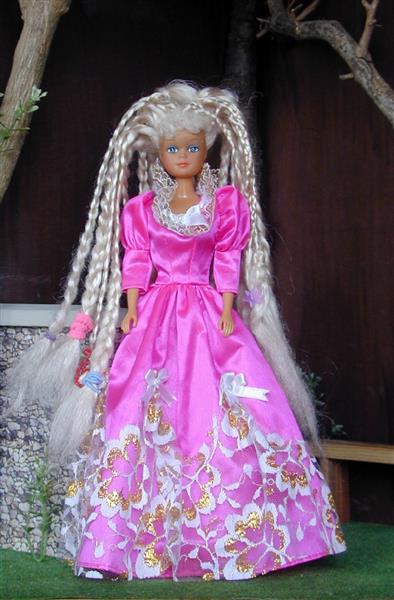 Grote foto steffi love gevlochten haar merk simba pop26 kinderen en baby poppen