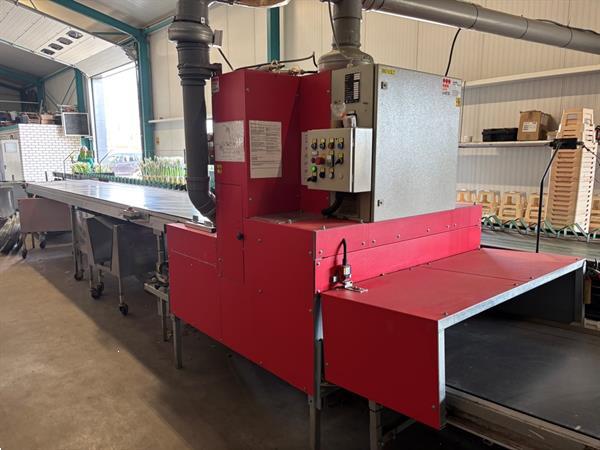 Grote foto aweta trs 6 rozensorteermachine met sealer en compressor agrarisch tuinbouw