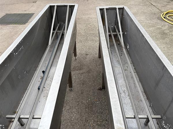 Grote foto rvs bakken 2 x 0.4 x 0.46 mtr agrarisch tuinbouw