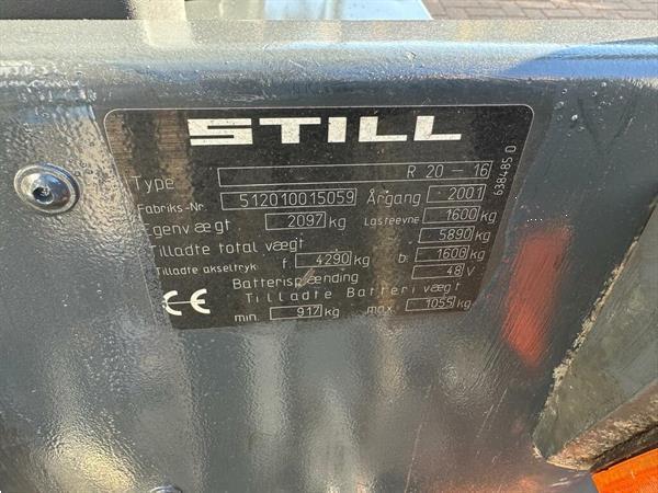 Grote foto vs 22086 elektrische triplex heftruck still r20 16 vorkenspreider agrarisch heftrucks