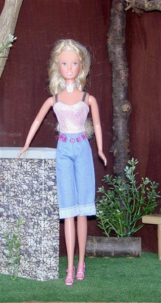 Grote foto steffi simba pop in zomerkleding pop36 kinderen en baby poppen