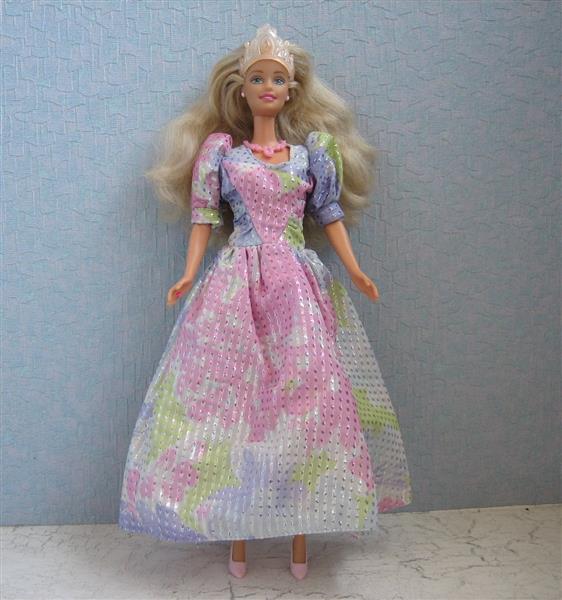 Grote foto prinses barbie mattel pop55 verzamelen poppen