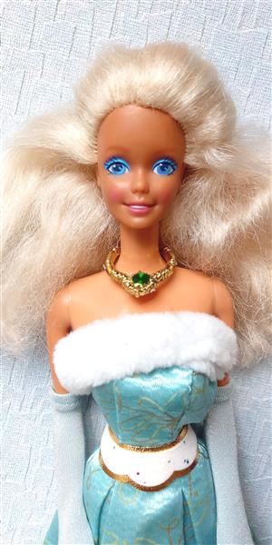 Grote foto barbie pop jaren 90 mattel in avondjurk pop104 verzamelen poppen